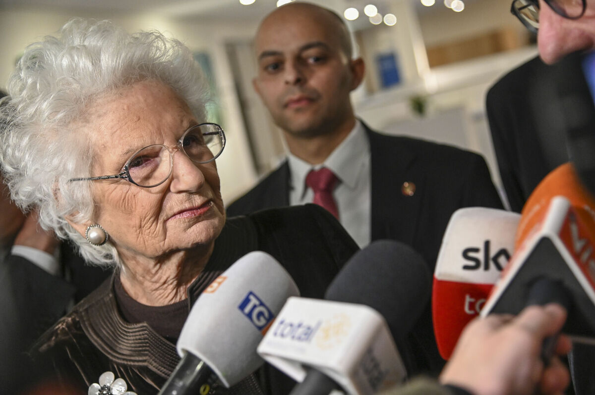 Liliāna Segre. Foto: scanpix/AP Photo/Riccardo Pareggiani