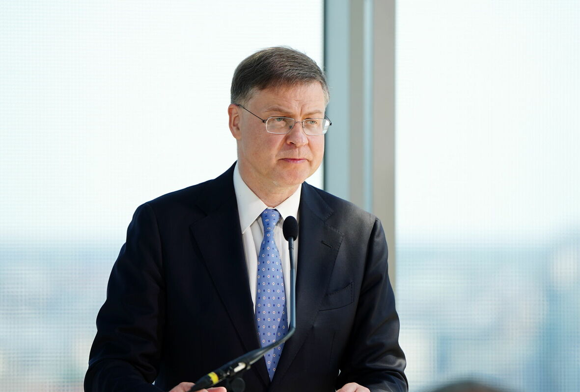 Valdis Dombrovskis. Foto: Zane Bitere/LETA