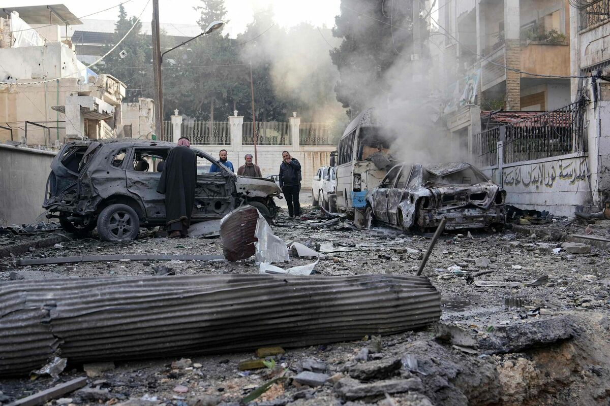 Postījumi Idlibas provincē Sīrijā. Foto: MUHAMMAD HAJ KADOUR / AFP