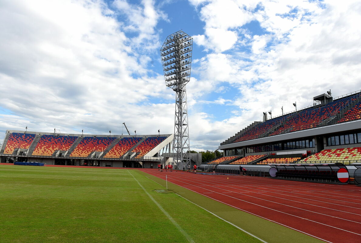 "Daugavas" stadions. Foto: Zane Bitere/LETA