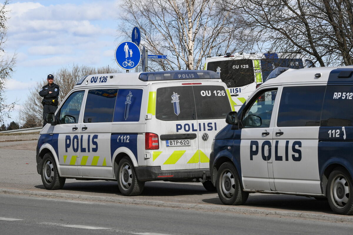 Somijas policija. Foto: EPA/KIMMO BRANDT