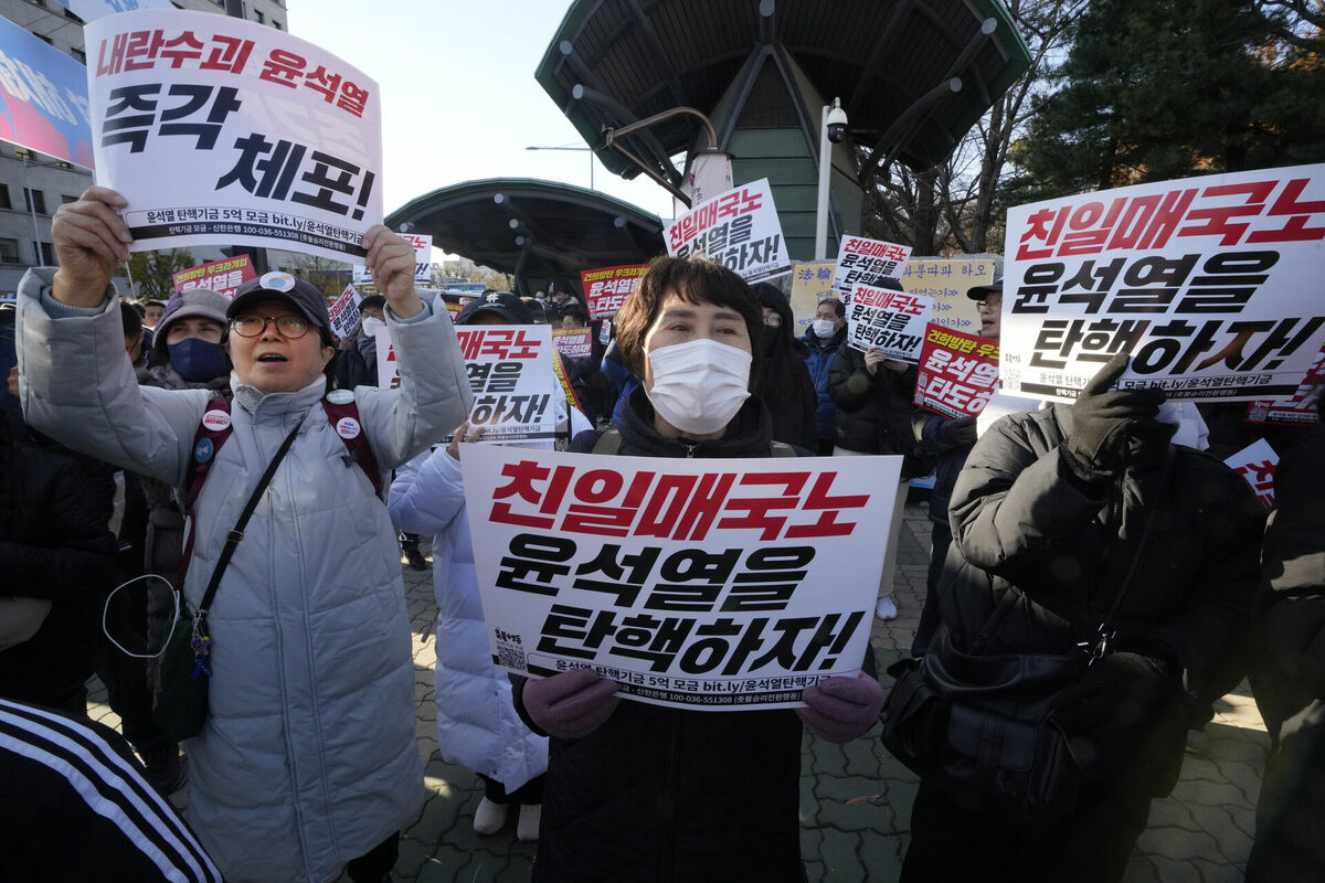 Protesti Dienvidkorejā. Foto: scanpix/AP Photo/Ahn Young-joon