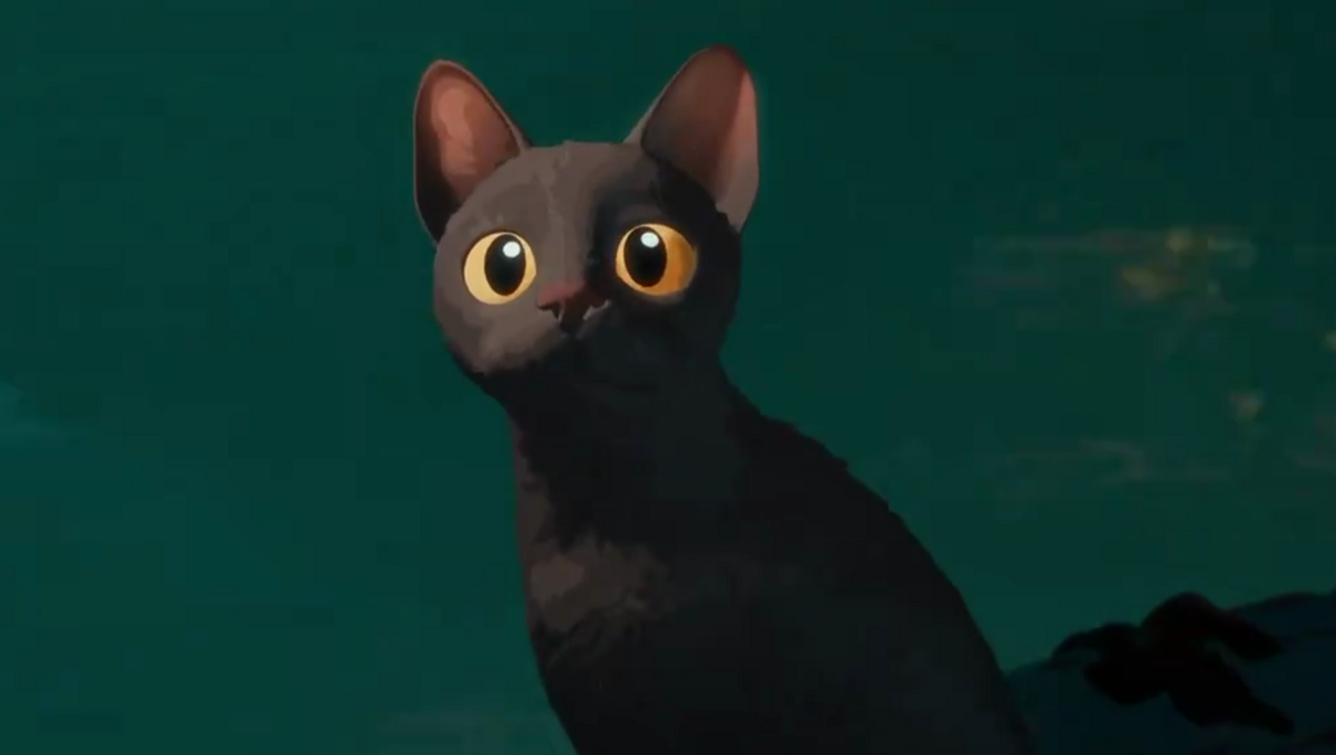 Kadrs no animācijas filmas "Straume". 