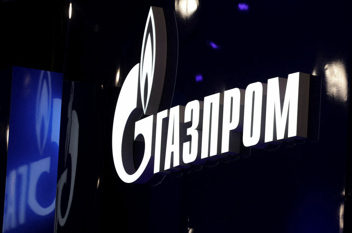 "Gazprom" logo. Foto: REUTERS/Anton Vaganov