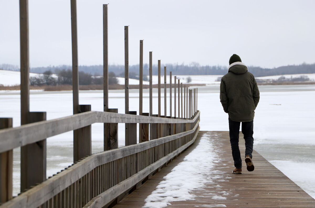 Saldus ezers. Foto: Līga Gredzena/LETA