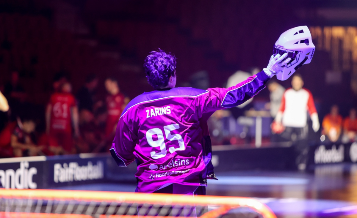 Latvijas florbola izlase. Foto: Latvijas Florbola savienība / Latvian Floorball Union