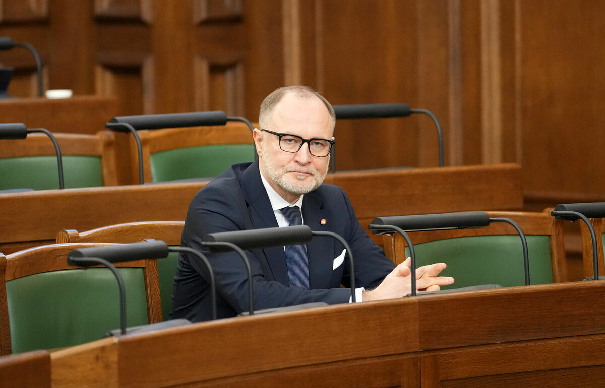 Aizsardzības ministrs Andris. Foto: Edijs Pālens/LETA