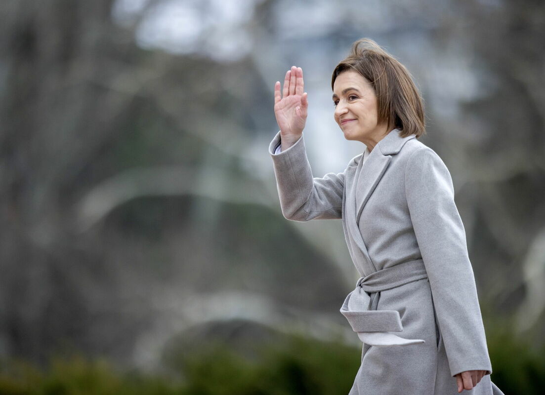 Maija Sandu. Foto: EPA/DUMITRU DORU