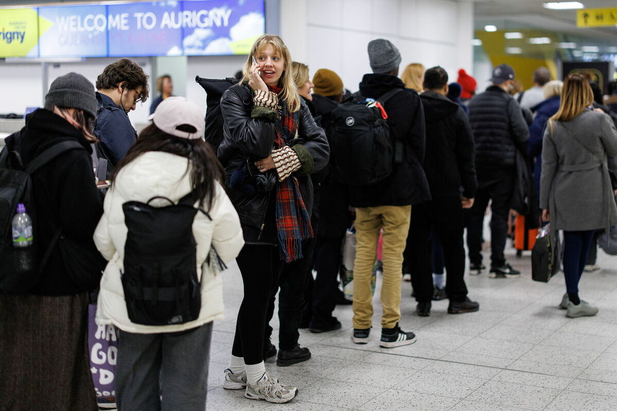 Londonas Getvikas lidosta. Foto: EPA/TOLGA AKMEN/Scanpix