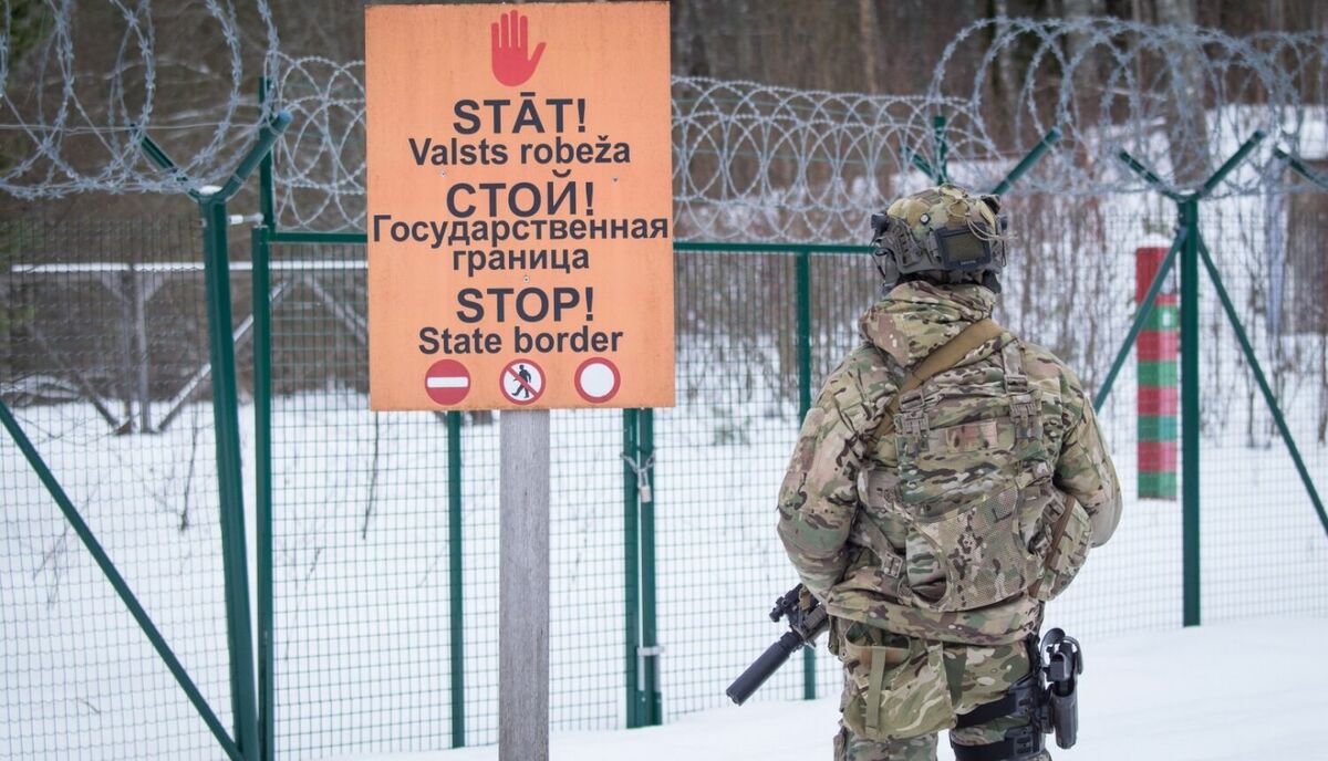 Latvijas austrumu robeža. Foto: Iekšlietu ministrija