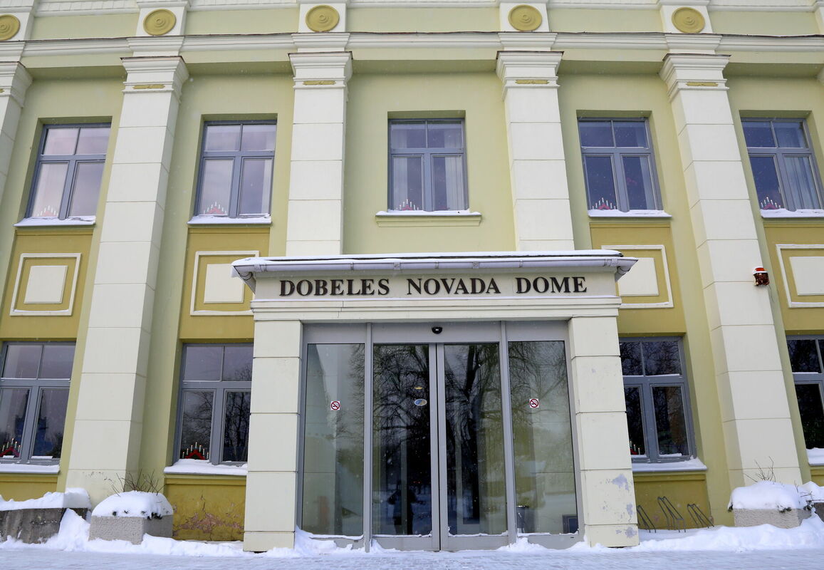 Dobeles novada pašvaldības ēka. Foto: Edijs Pālens/LETA