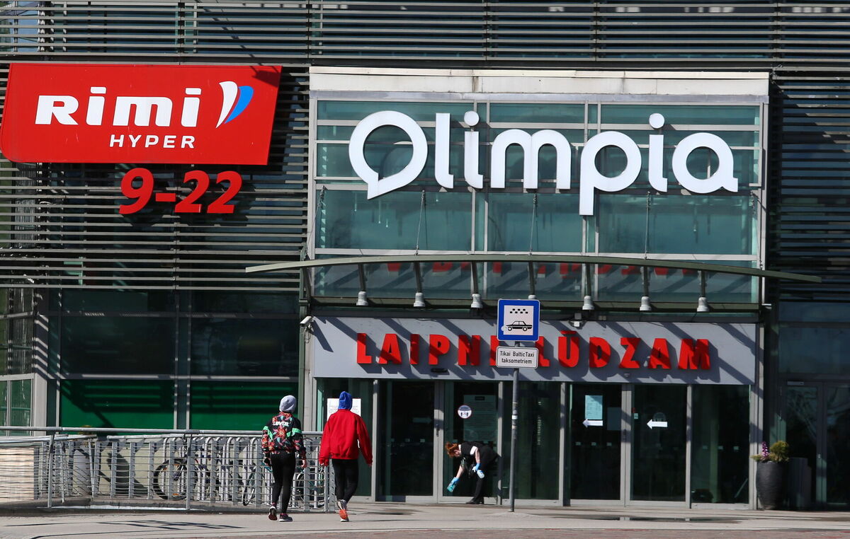 Tirdzniecības centrs "Olimpia". Foto: Paula Čurkste/LETA