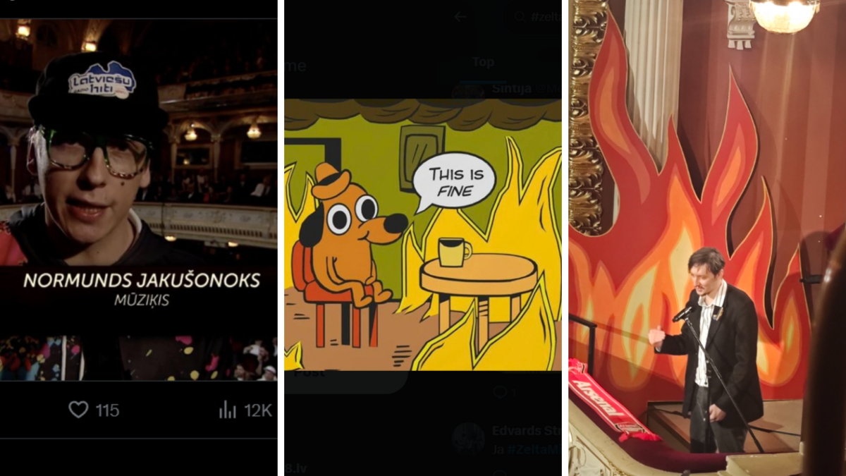 Ekrānšāviņi no @anjo_lv; @Gromuls;@MedneVineta/X