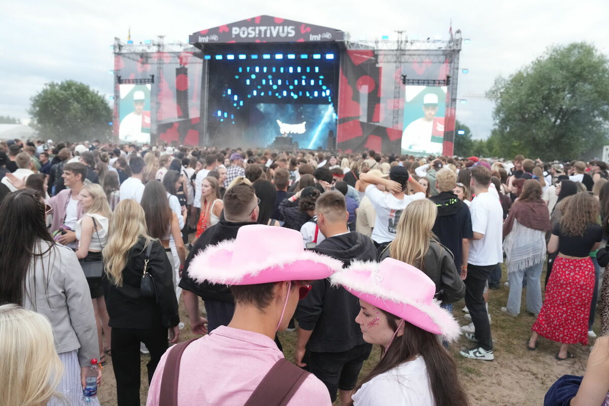 Festivāls "Positivus 2024". Foto: Edijs Pālens/LETA