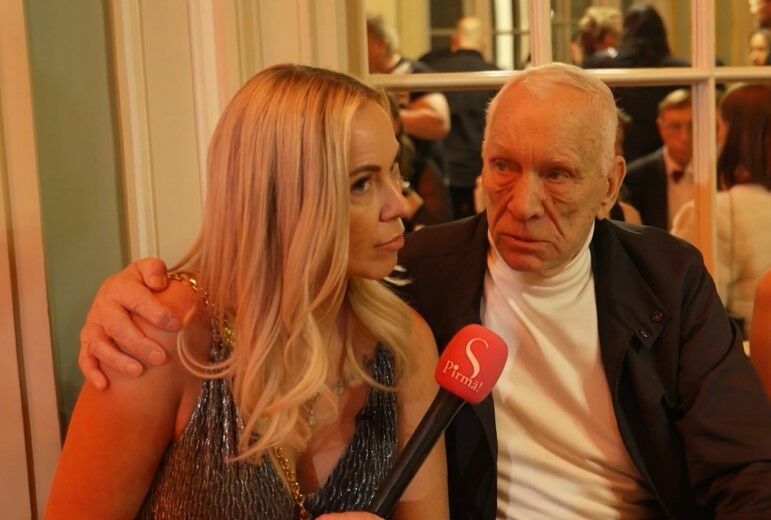 Ekrānuzņēmums no raidījuma "Slavenības. Bez filtra"