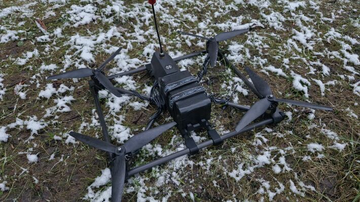 Drons. Foto: 360 Ziņas