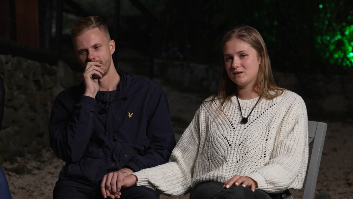 Mārcis un Katrīna. Foto: ekrānuzņēmums no "1188 play"