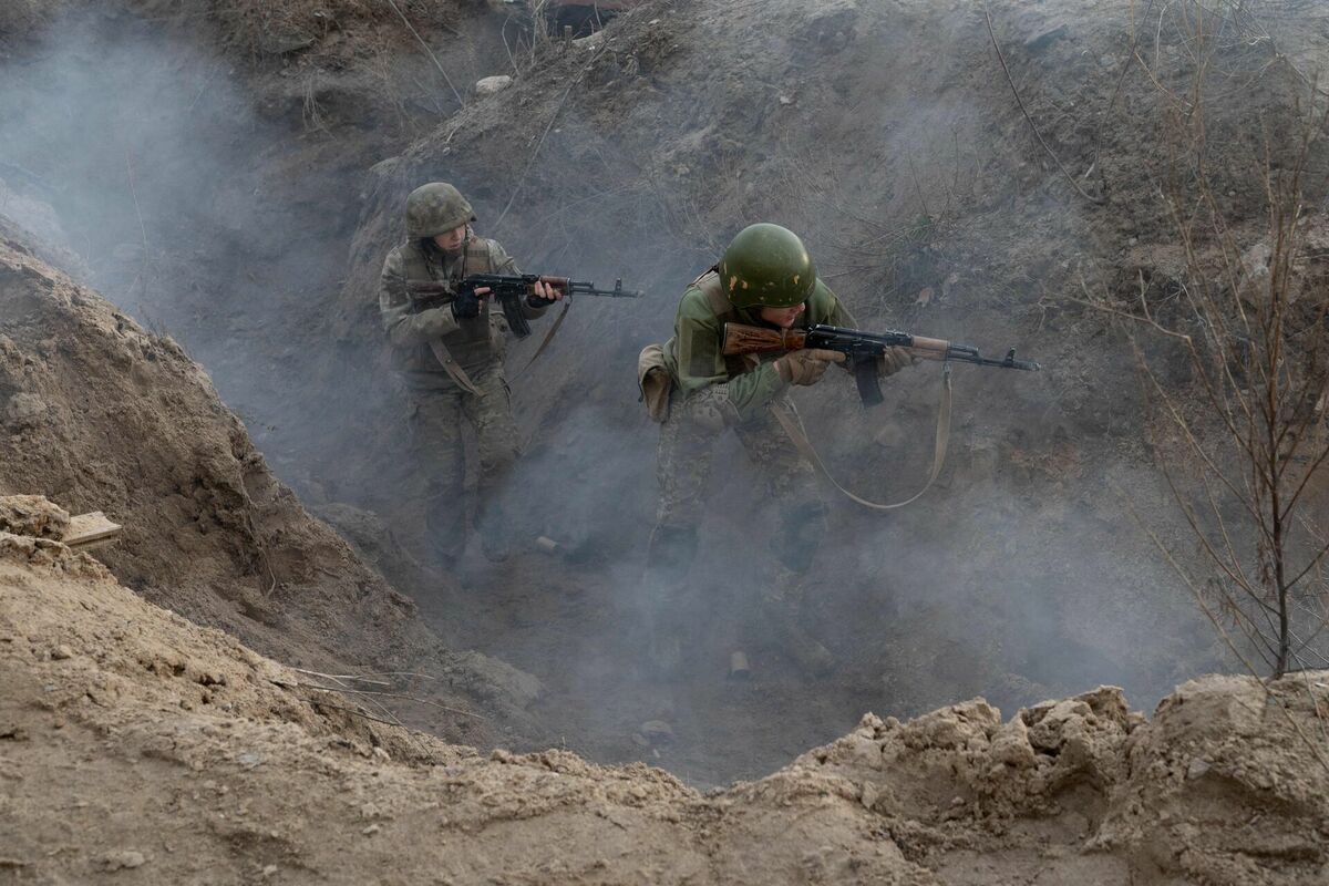 Ukrainas karavīri. Foto: KSENIIA TOMCHYK / AFP / Scanpix