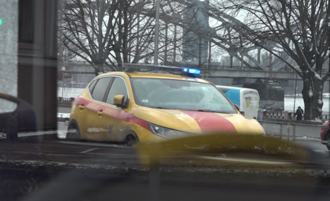 Tramvaja un trolejbusa avārija. Foto: 360 Ziņneši