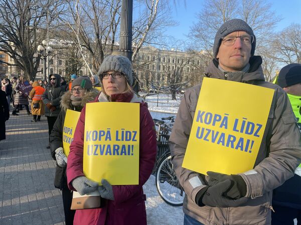 Akcija “Kopā līdz uzvarai!”. Foto: 360 Ziņas