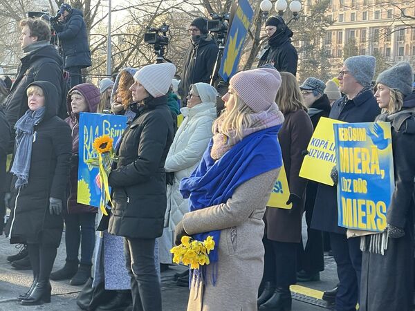 Akcija “Kopā līdz uzvarai!”. Foto: 360 Ziņas