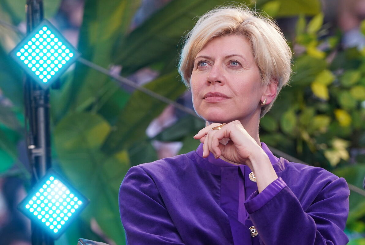 Izglītības un zinātnes ministre Anda Čakša. Foto: Paula Čurkste/LETA