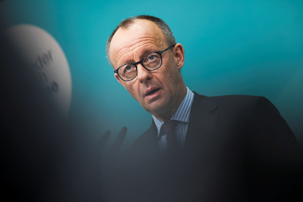 Vācijas konservatīvo līderis Frīdrihs Mercs. Foto: REUTERS/Axel Schmidt