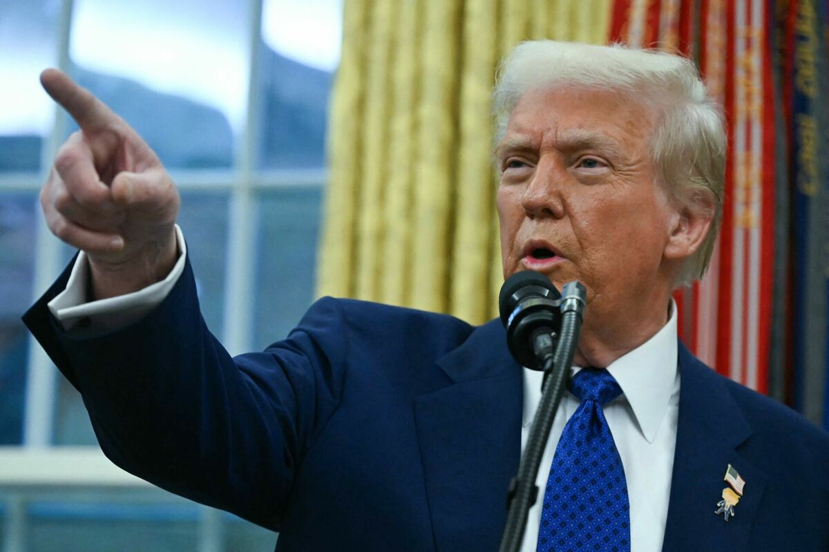 Donalds Tramps. Foto: scanpix/ANDREW CABALLERO-REYNOLDS / AFP