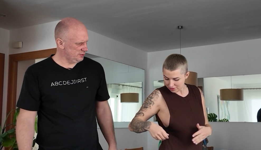 Foto: Ekrānuzņēmums no raidījuma "Slavenības. Bez filtra" 