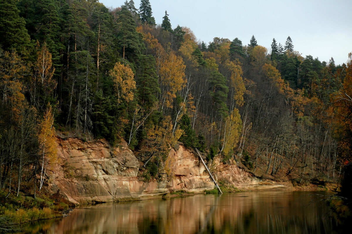 Velnalas klintis. Foto: Edijs Pālens/LETA