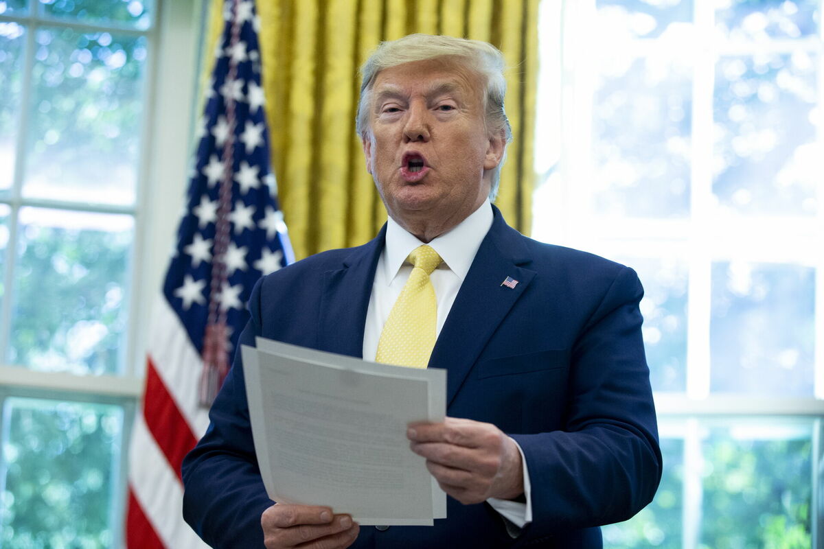 Donalds Tramps. Foto: scanpix/EPA/MICHAEL REYNOLDS