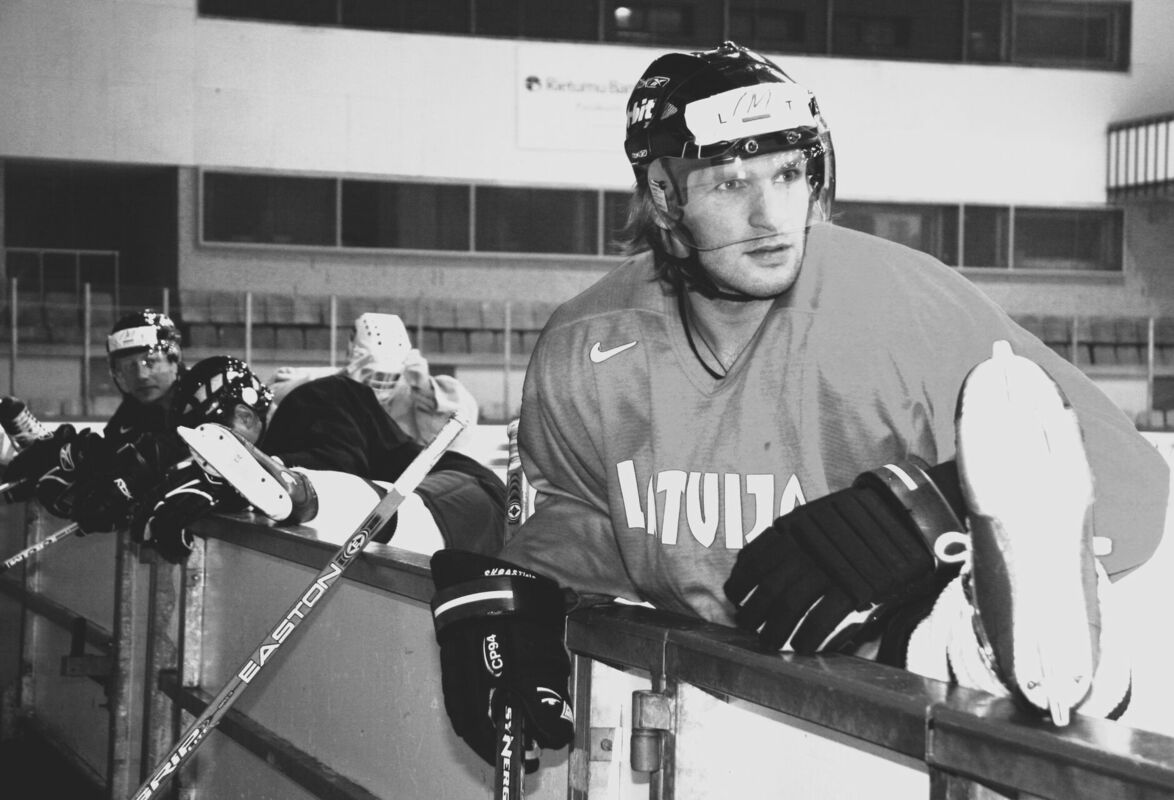 Latvijas hokeja izlases aizsargs Kārlis Skrastiņš. Foto: Agnese Gulbe/LETA