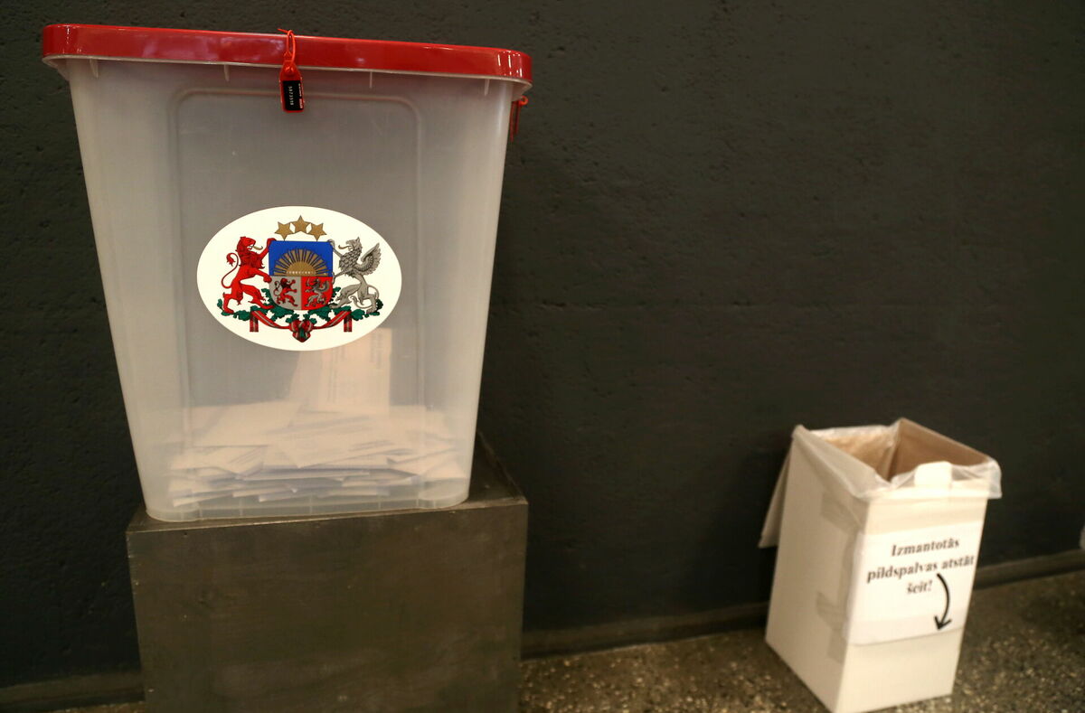 Vēlēšanu urna. Foto: Paula Čurkste/LETA