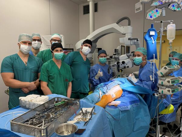 Operācija. Foto: PSKUS