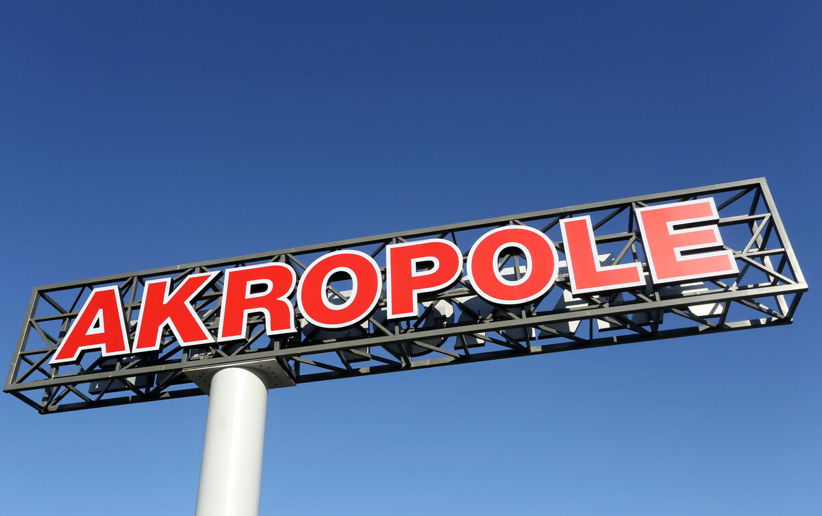 Iepirkšanās un izklaides centrs "Akropole". Foto: Edijs Pālens/LETA