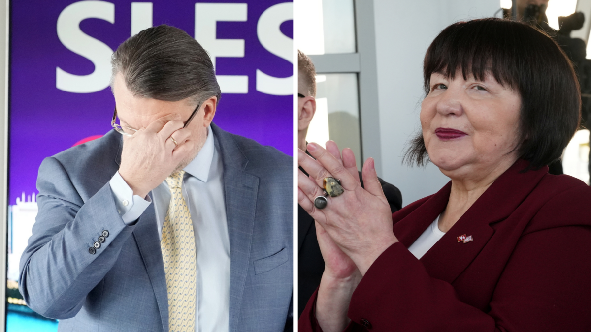 Ainārs Šlesers un Liāna Langa. Foto: Edijs Pālens/Evija Trifanova/LETA