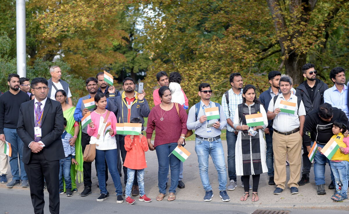 Latvijā dzīvojošie indieši. Foto: Zane Bitere/LETA