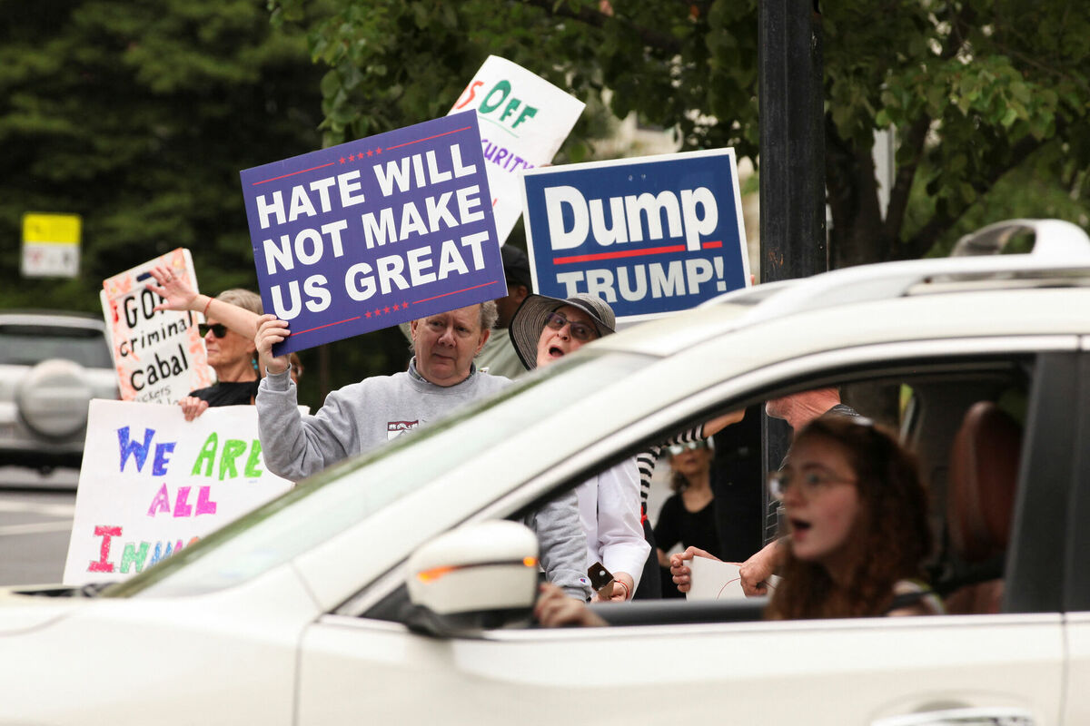 Protesti ASV. Foto: scanpix/ REUTERS/Allison Bailey
