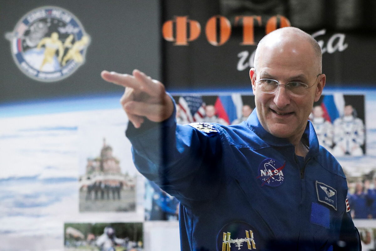 Astronauts Donalds Petits. Foto: scanpix/REUTERS/Pavel Mikheyev