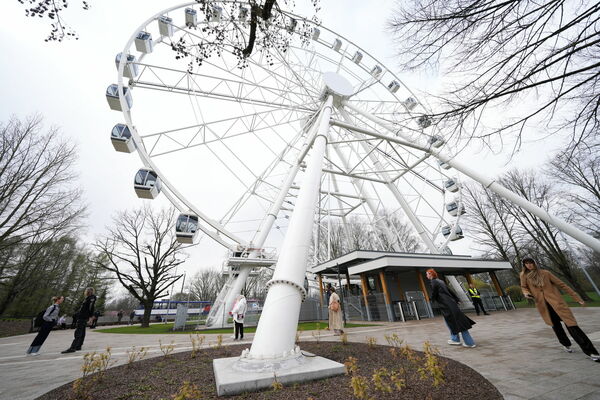 Rīgas panorāmas rats. Foto: LETA