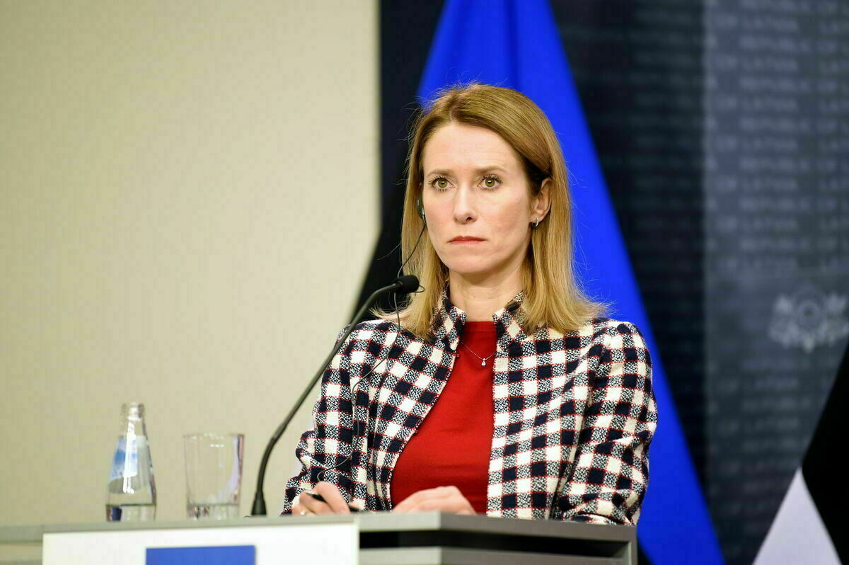 Kaja Kallasa. Foto: Zane Bitere/LETA