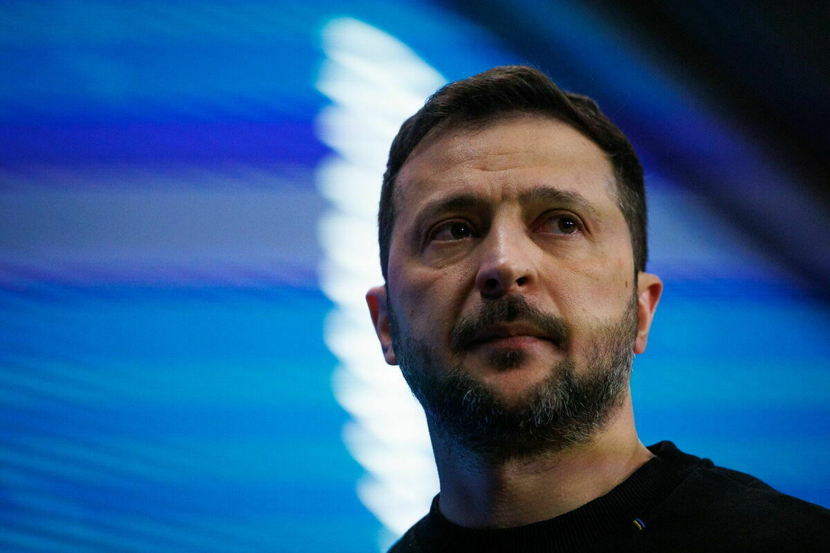 Ukrainas prezidents Volodimirs Zelenskis. Foto: EPA/OLIVIER MATTHYS