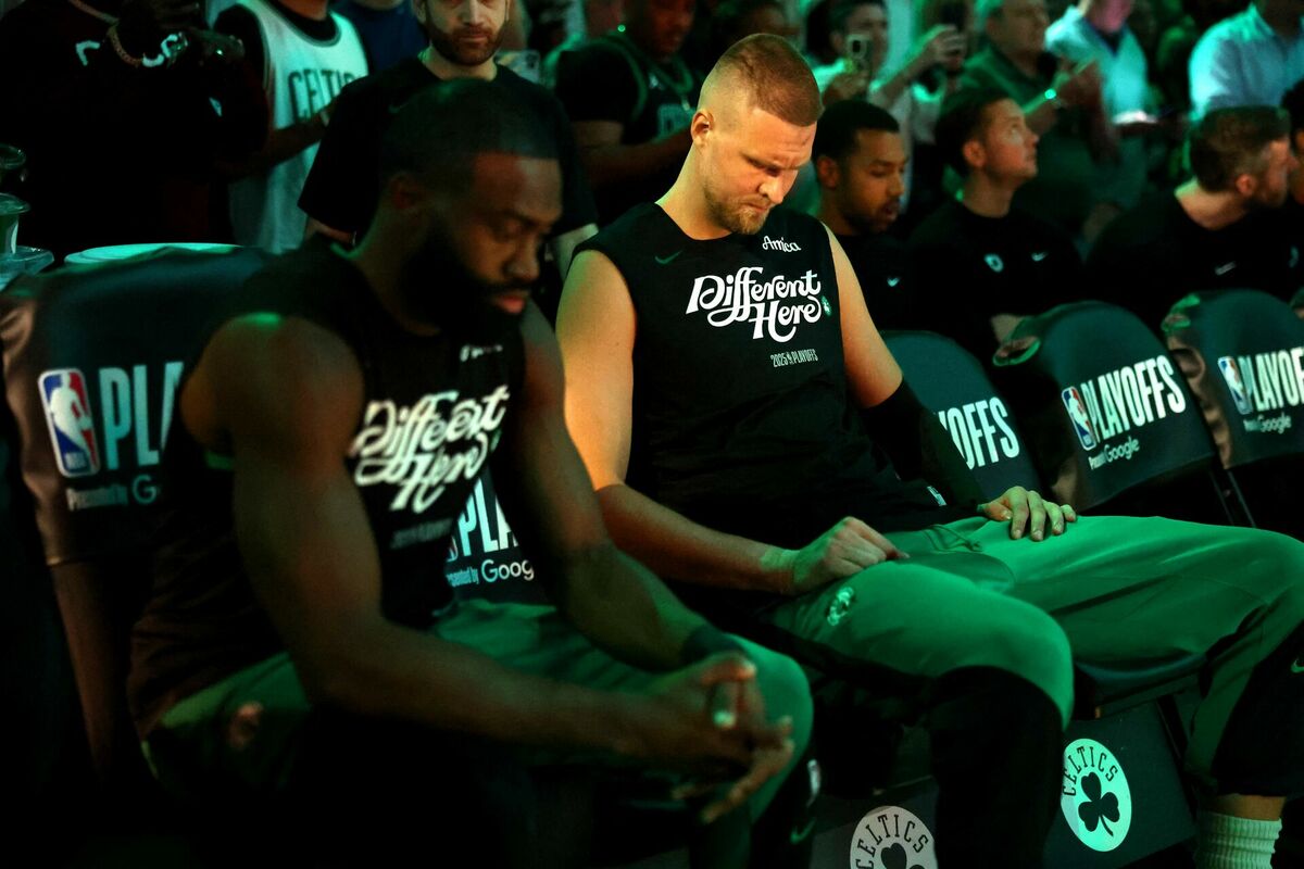 Kristaps Porziņģis. Foto: scanpix/Photo by Maddie Meyer / GETTY IMAGES NORTH AMERICA / Getty Images via AFP