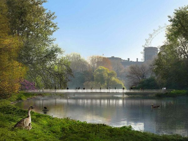 Karaliskie dārzi. Foto: Foster + Partners
