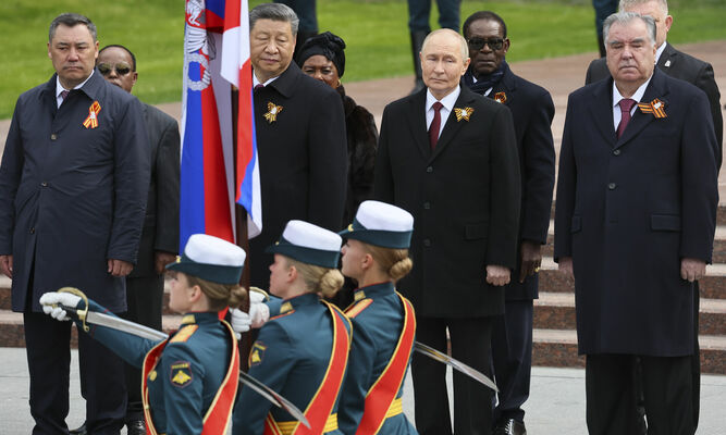 Foto: scanpix/Yuri Kochetkov/Pool Photo via AP