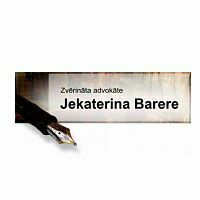 Zvērināta advokāte Jekaterina Barere