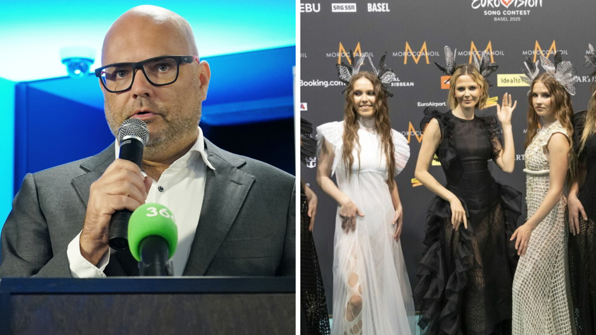 Ivars Āboliņš un grupa Tautumeitas. Foto: LETA/AFP/Scanpix