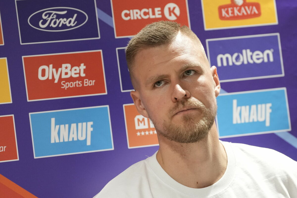 Kristaps Porziņģis. Foto: Edijs Pālens/LETA