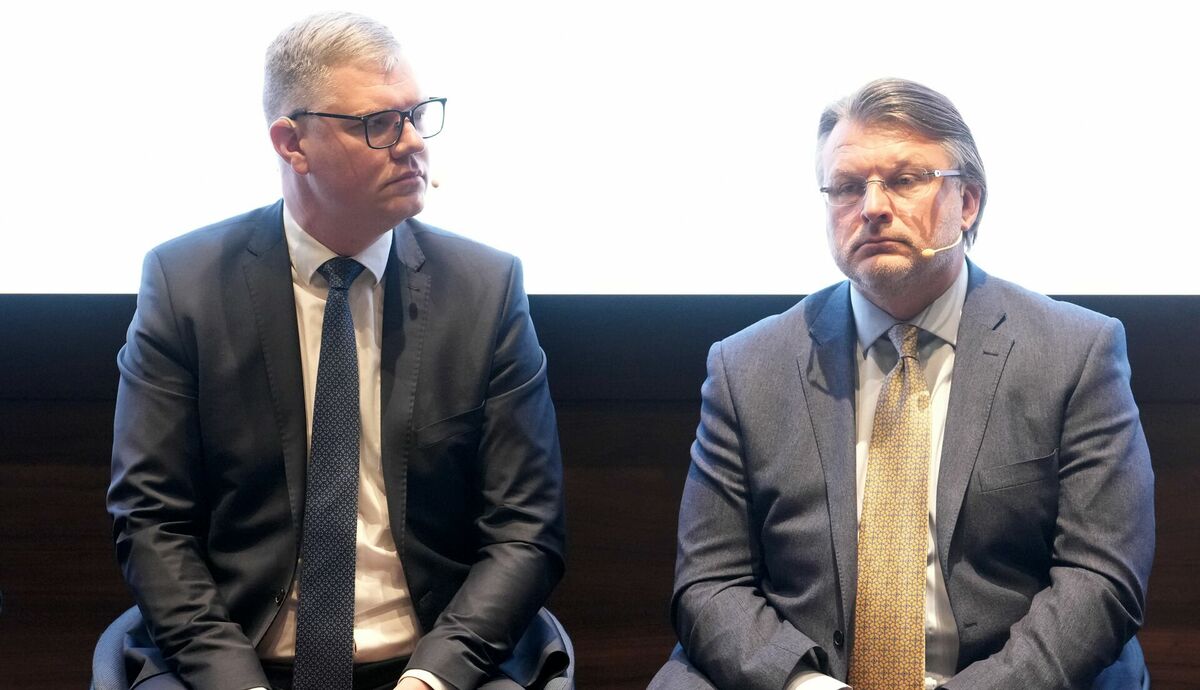 Vilnis Ķirsis un Ainārs Šlesers. Foto: Edijs Pālens/LETA