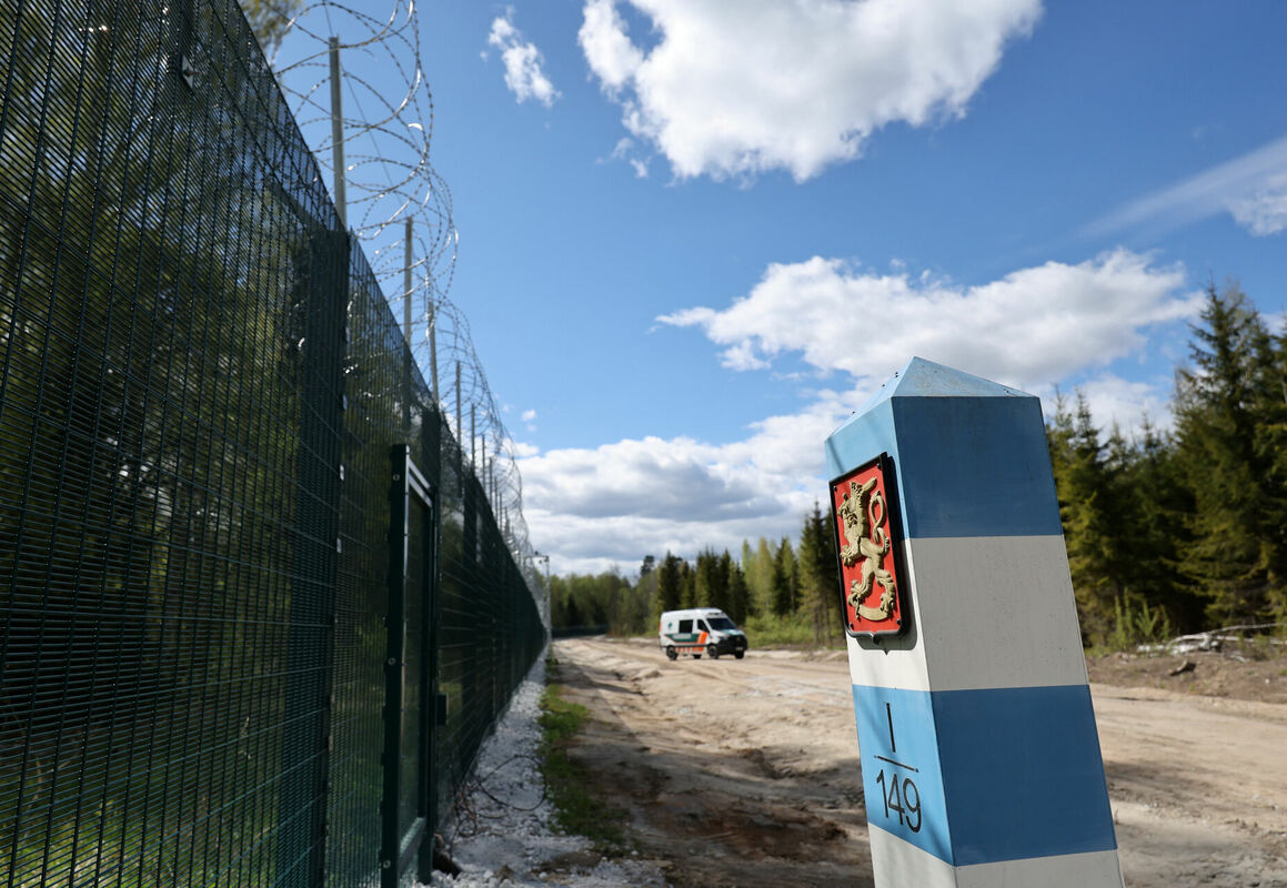 Somijas un Krievijas robeža. Foto: REUTERS/Leonhard Foeger/Scanpix